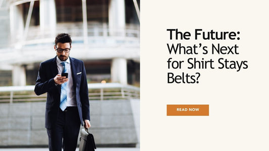 Future trends and innovations in shirt stay belts, including smart fabrics and sustainable materials.