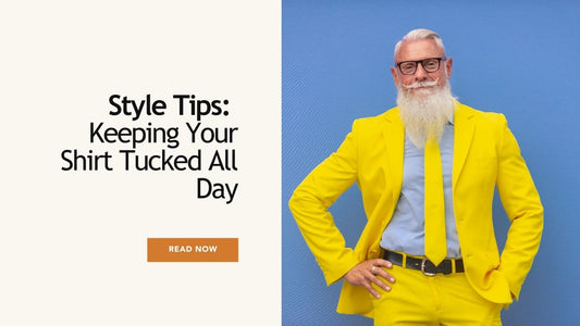 Keep your shirt tucked all day with these essential style tips for men. Learn effective techniques to maintain a polished and professional appearance.