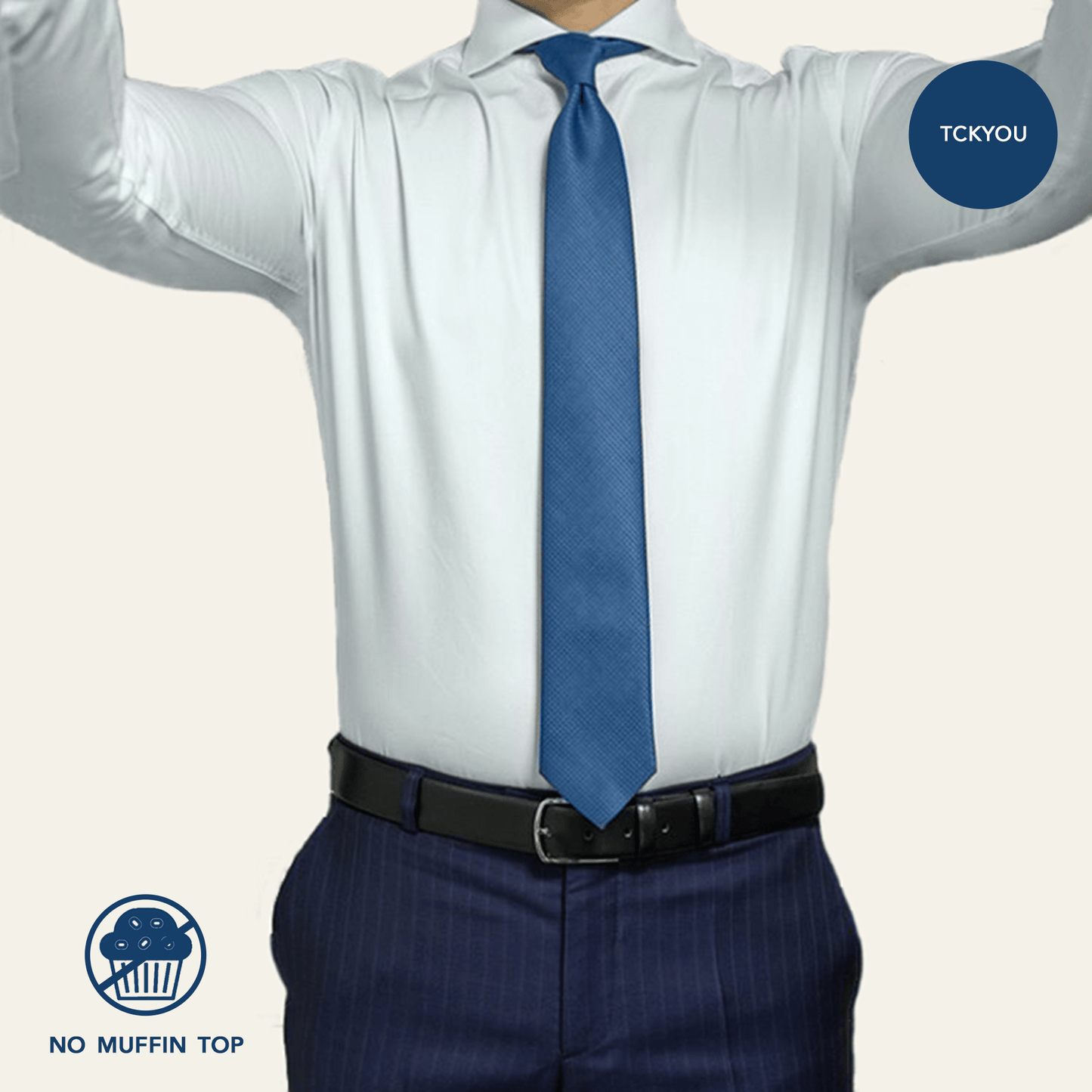TCKYOU™ SHIRT STAYS BELT - 3x PACK | Shirt Stays Belt - Shirt Holder - Keep Shirt Tucked in - Shirt Tucker - Shirt Garters - How to Keep Shirt Tucked In - Shirt Holder | TY003 | keep shirt tucked in - how to keep shirt tucked in - shirt stays - shirt gartner - shirt holder - sticky belt
