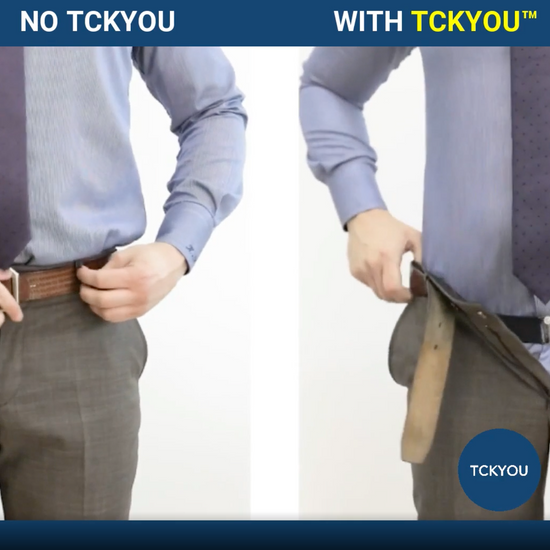 TCKYOU™ SHIRT STAYS BELT - TCKYOU.com | HOW IT WORKS VIDEO