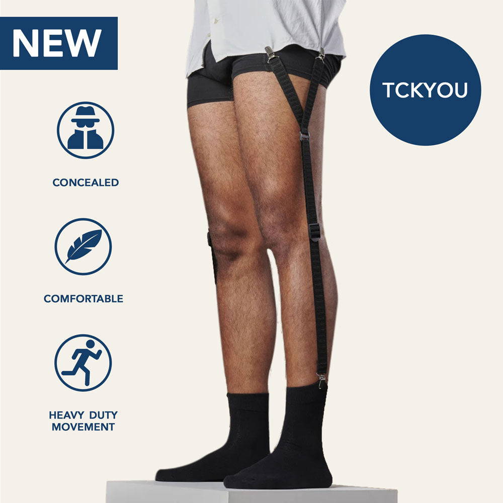 TCKYOU™ HEAVY DUTY SHIRT STAYS | Y-Style Shirt Stays - Shirt Holder - Keep Shirt Tucked in - Shirt Tucker - Shirt Garters - How to Keep Shirt Tucked In - Shirt Holder | TY001B | keep shirt tucked in - how to keep shirt tucked in - shirt stays - shirt gartner - shirt holder - sticky belt